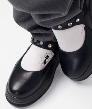 Туфли для девочки черные